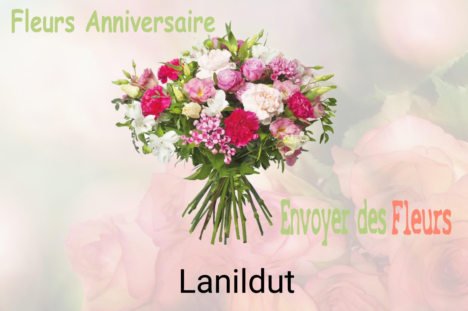 Bouquet de fleurs d’anniversaire livré à Lanildut